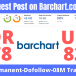 Barchart:高质量客座博客/PR外链 DR79