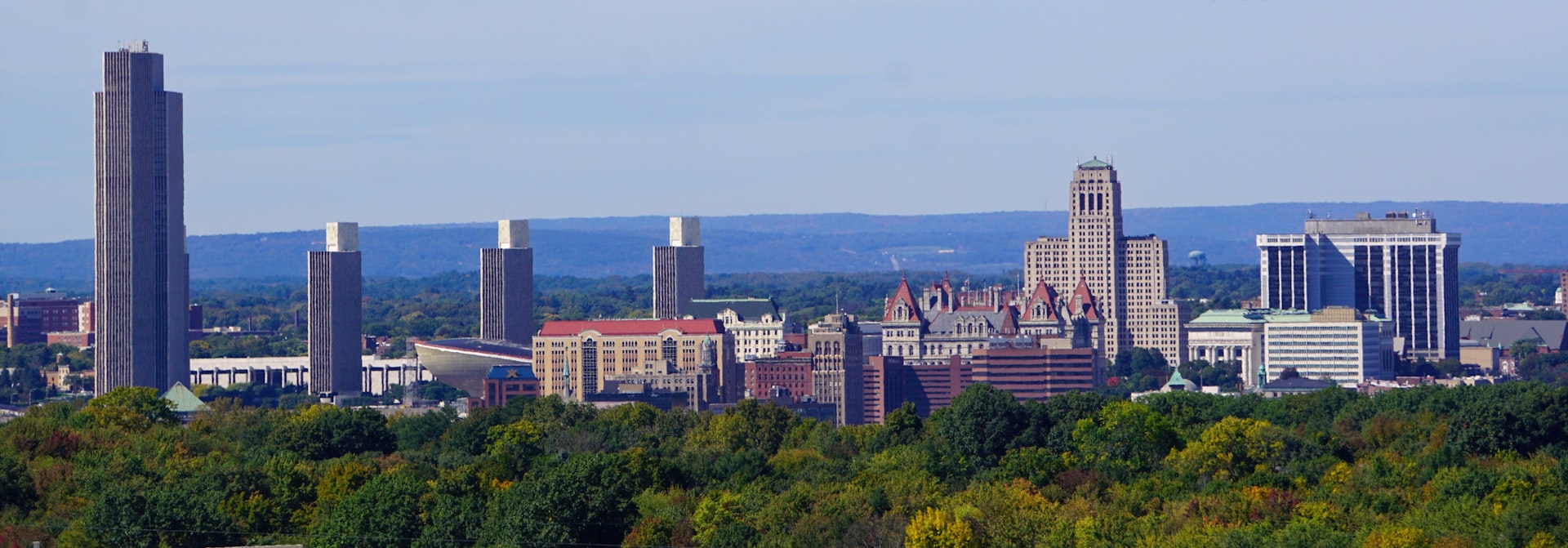 Albany skyline