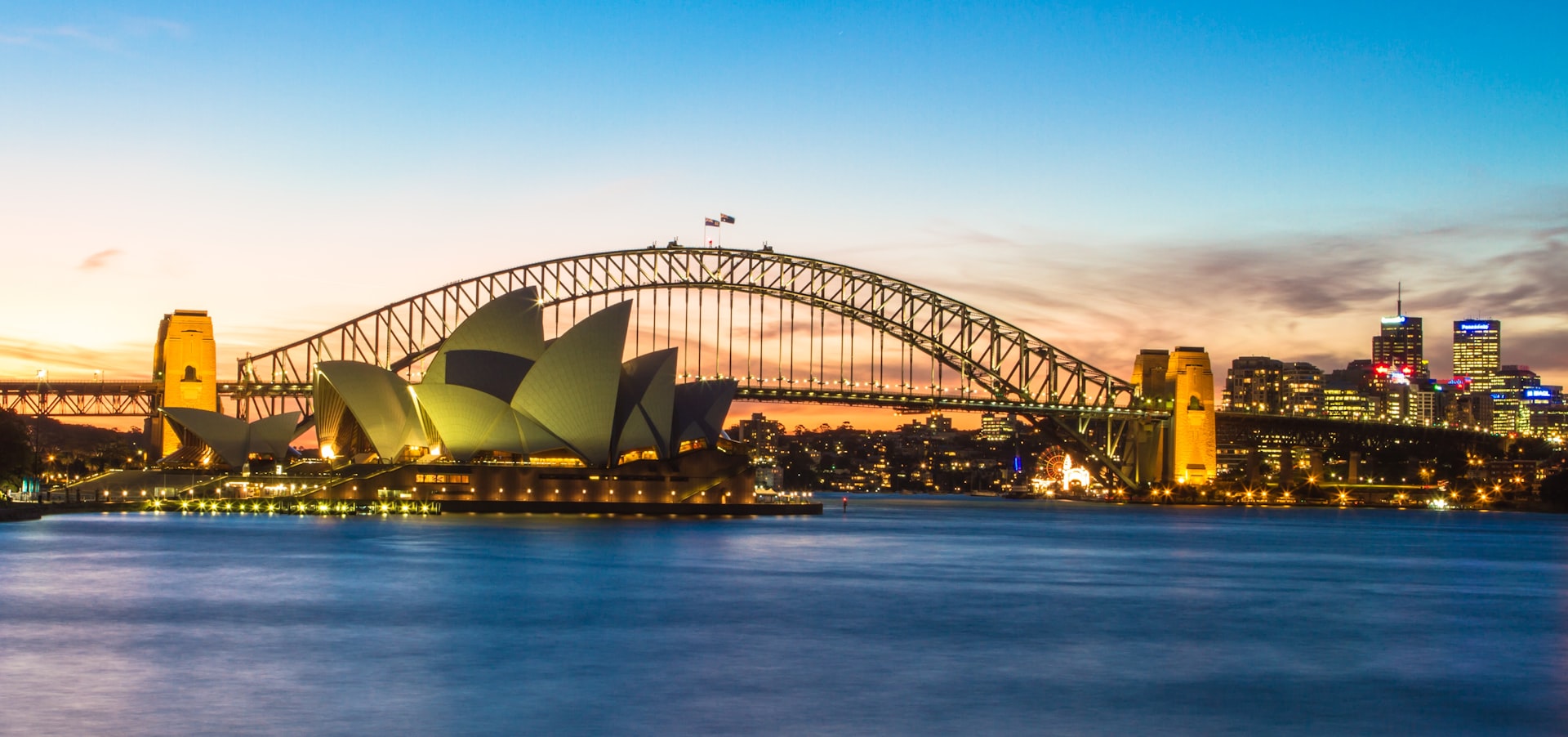 Sydney Opera House and Harbour Bridge