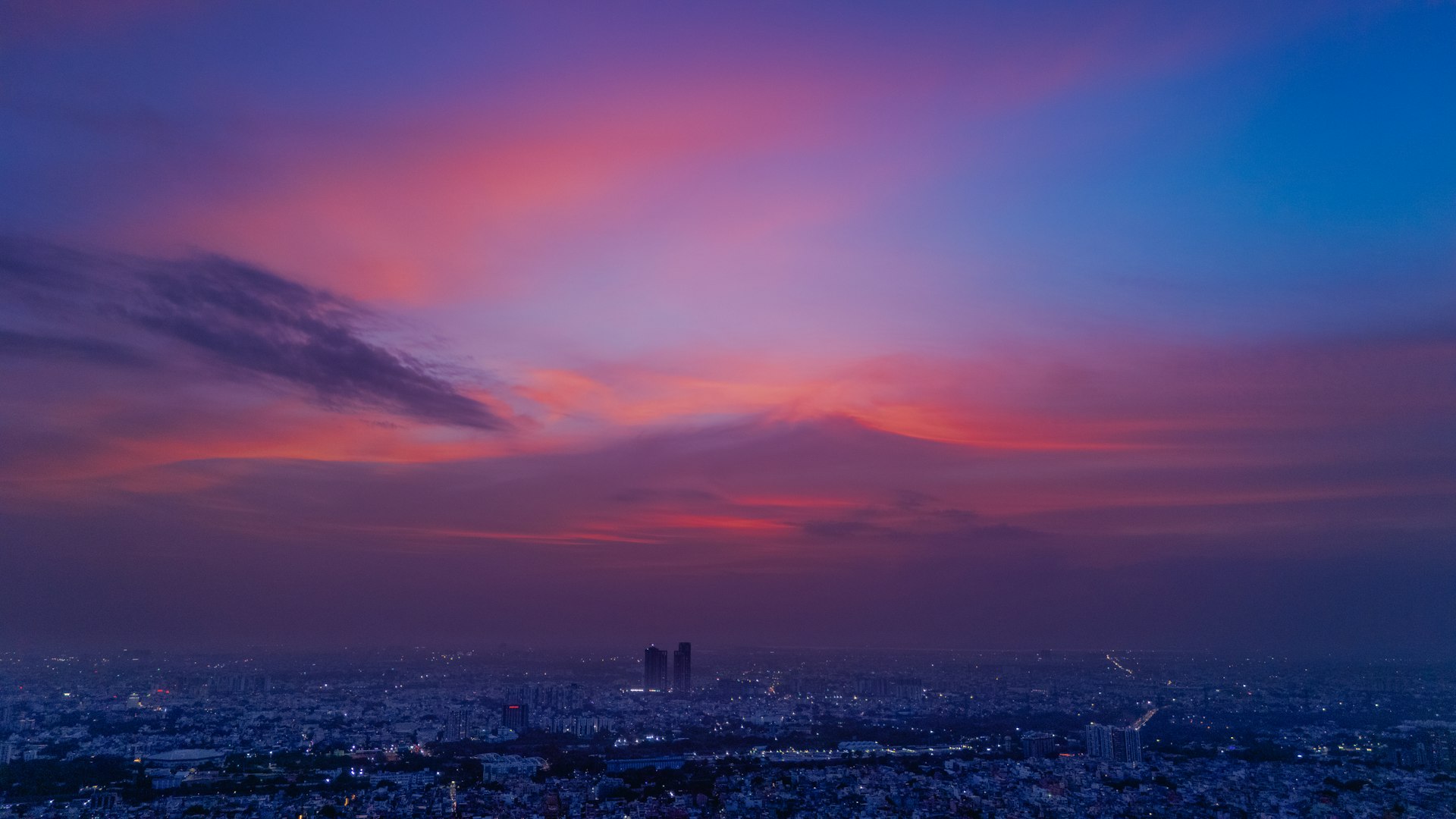 Chennai skyline
