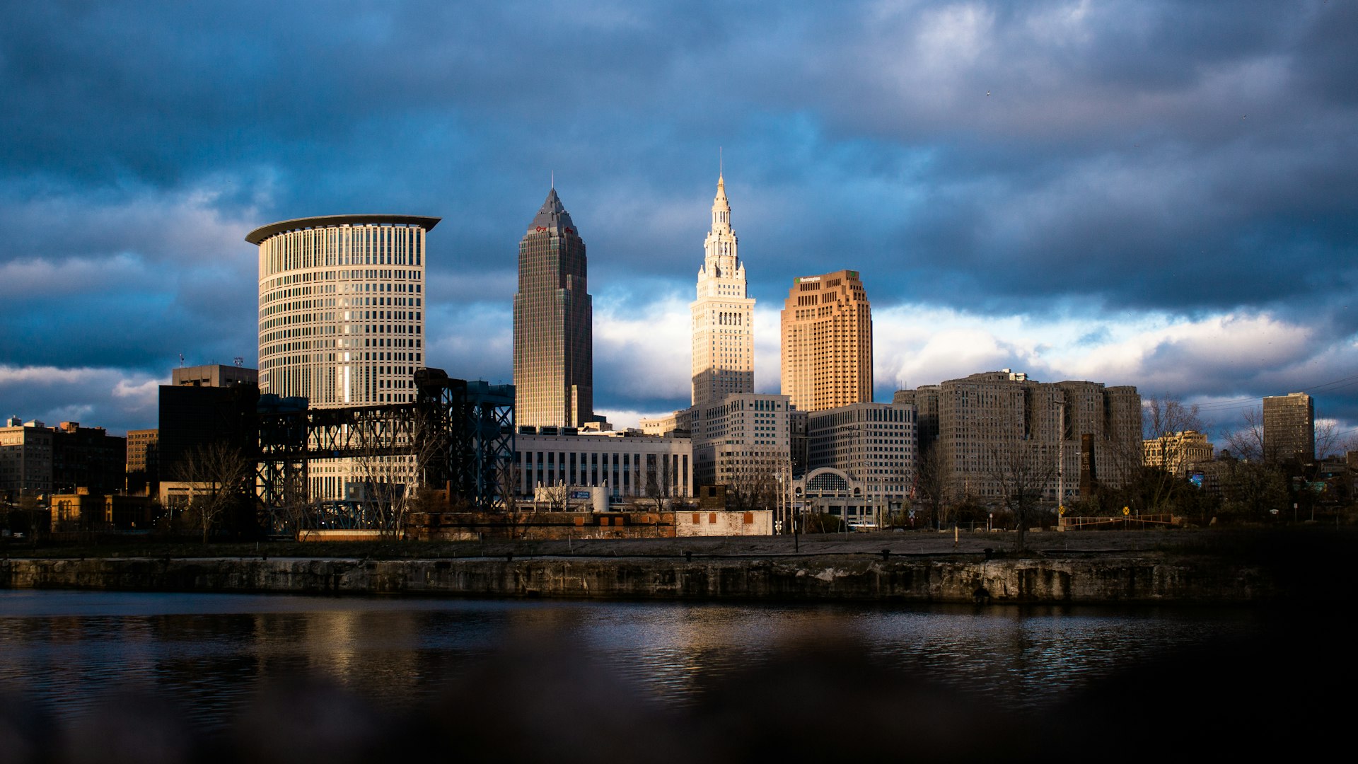 Cleveland skyline