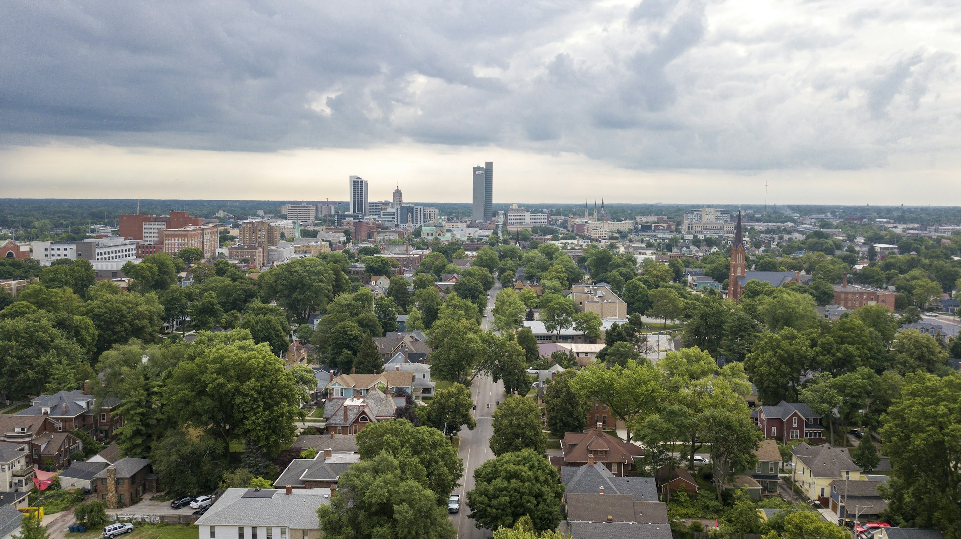 Fort Wayne skyline