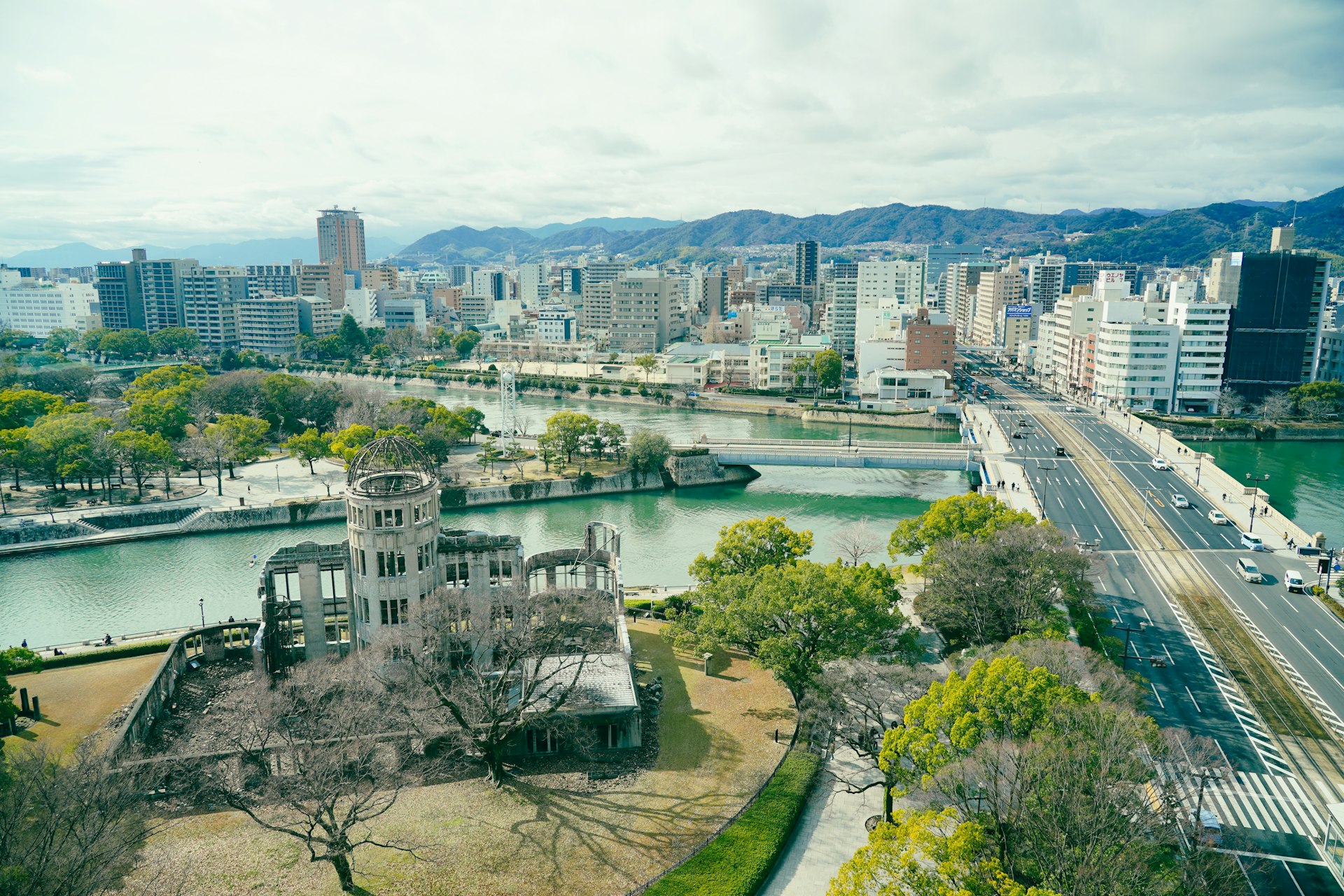 广岛城市景观