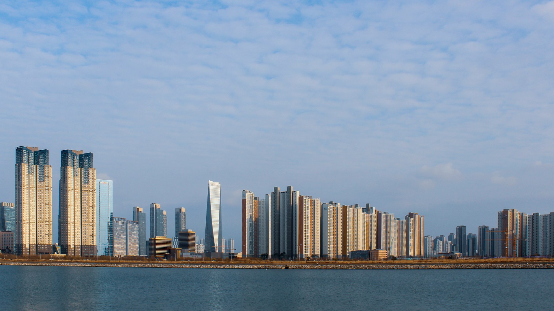 仁川城市景观