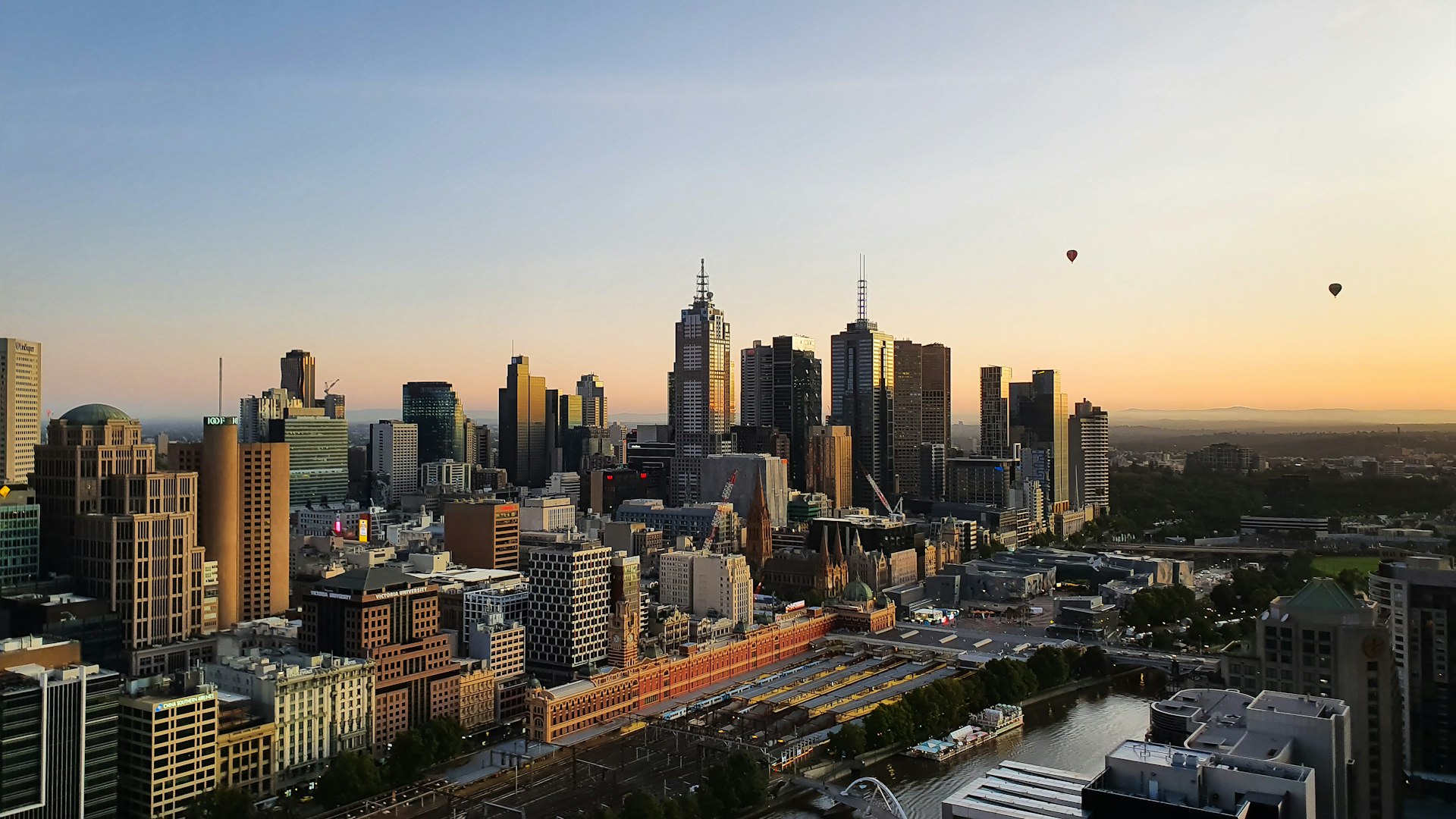 melbourne城市景观