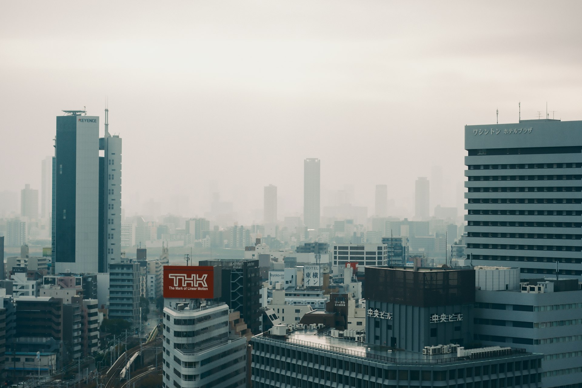 大阪城市景观