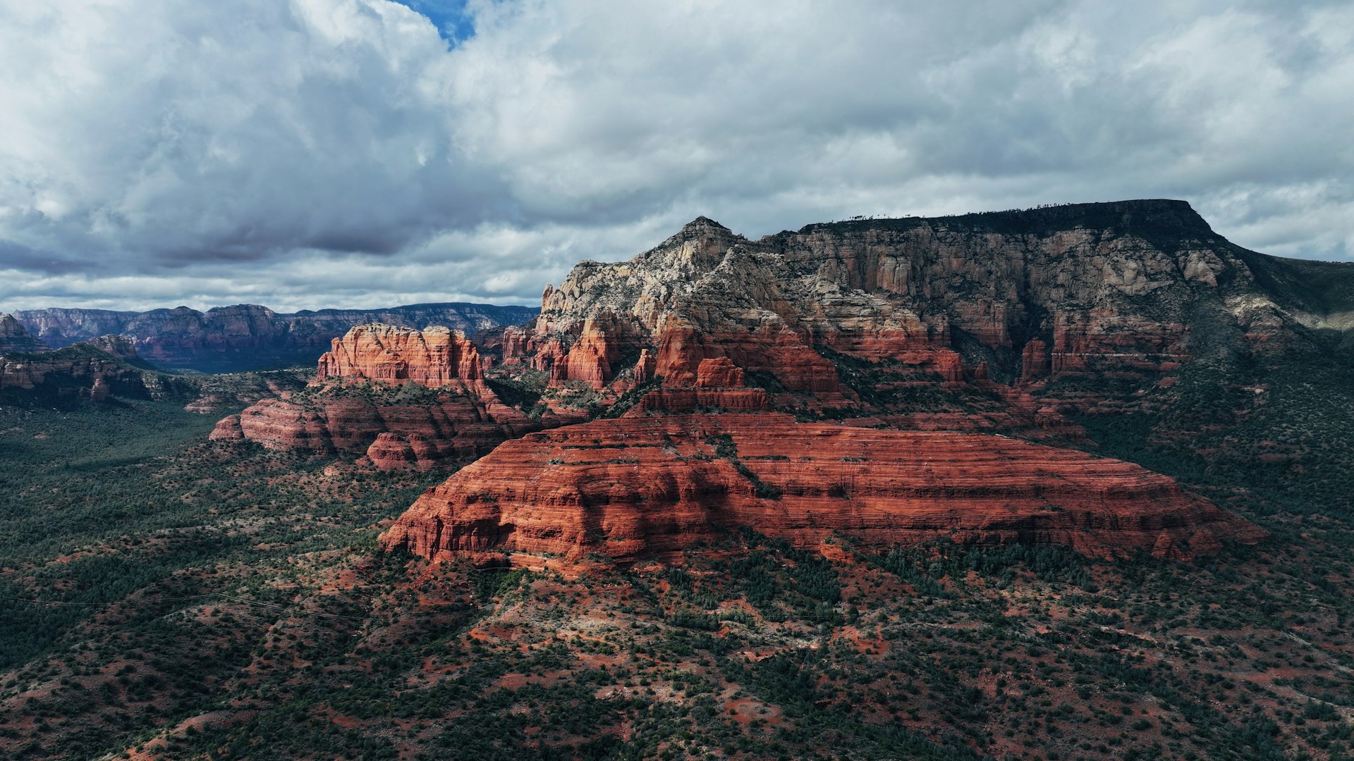 Red rock canyons in Sedona, Arizona